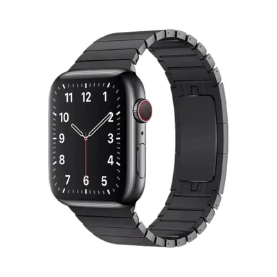 Apple Watch Steel Fit Szíj - Fekete, 38/40/41 mm