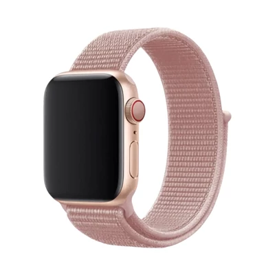 Apple Watch Szövet Szíj - Rozéarany, 38/40/41 mm