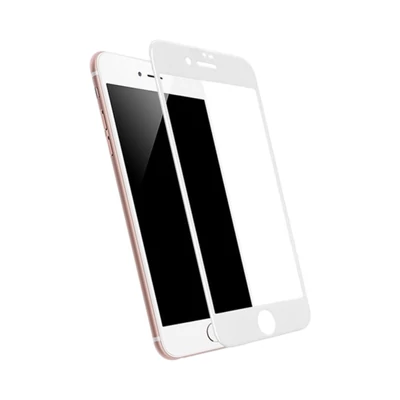 iPhone SafeGlass Frame 3D Üvegfólia - iPhone 7/8/SE2/SE3 - fehér előlap