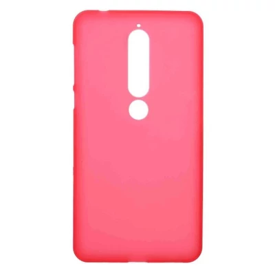 Apple iPhone X / XS, TPU szilikon tok, piros
