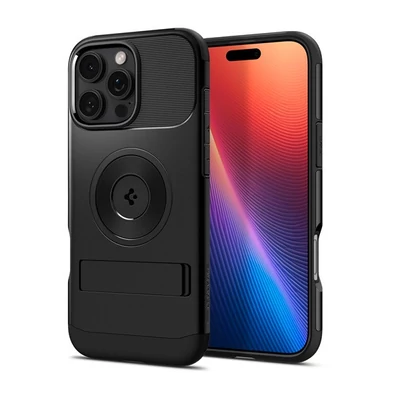 Spigen Slim Armor MagFit Apple iPhone 16 Pro Max tok, MagSafe, fekete