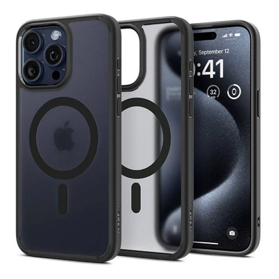 Spigen Ultra Hybrid MagFit Apple iPhone 16 Pro tok, Frost MagSafe, fekete