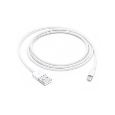 Apple USB / Lightning kábel, 1m, fehér (MUQW3ZM/A) MXLY2ZM/A utód, Retail dobozos