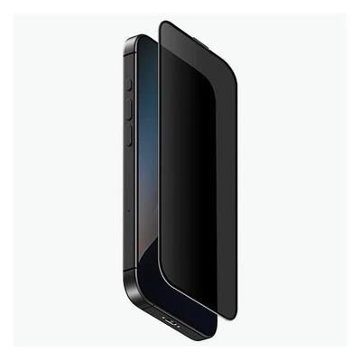 Uniq Optix Privacy iPhone 16 Pro Max tempered glass kijelzővédő fólia felhelyező kerettel