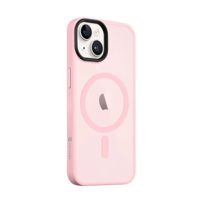 Tactical MagForce Hyperstealth iPhone 14 hátlap tok, áttetsző/rózsaszín