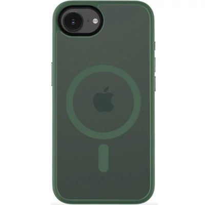 Tactical MagForce Hyperstealth Apple iPhone 16e MagSafe tok, áttetsző/sötétszöld