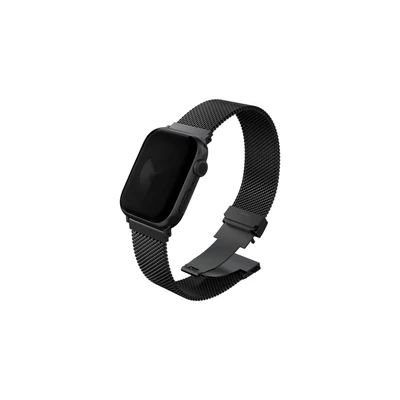 Uniq Dante Pro Apple Watch 42/41/40mm állítható fém óraszíj, fekete