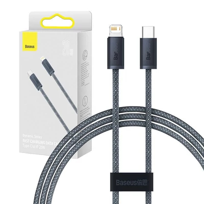 Baseus Dynamic Series USB-C-Lightning kábel, 20W, 1m, szürke