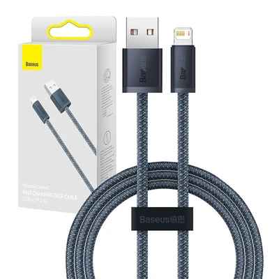 Baseus Dynamic Series USB-Lightning kábel, 2.4A, 1m, szürke
