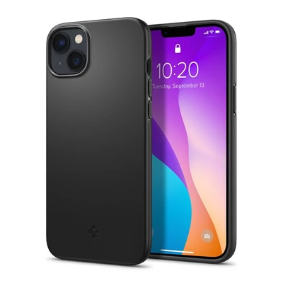 Spigen Thin Fit Apple iPhone 14 tok, Black, fekete