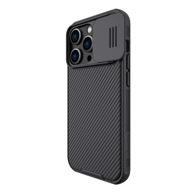 Nillkin CamShield Pro Apple iPhone 14 Pro műanyag hátlap tok, fekete