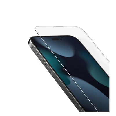 Uniq Optix Clear Apple iPhone 16e / 13 / 14 / 13 Pro tempered glass kijelzővédő üvegfólia