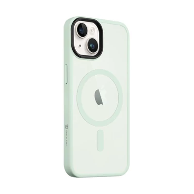 Tactical MagForce Hyperstealth Apple iPhone 14 Magsafe hátlap tok, áttetsző/világoszöld