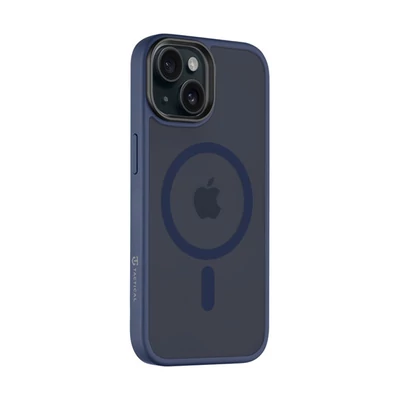 Tactical MagForce Hyperstealth Apple iPhone 15 Magsafe hátlap tok, áttetsző/sötétkék