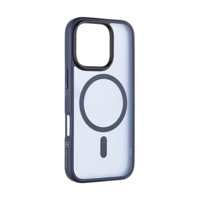 Tactical MagForce Hyperstealth Apple iPhone 16 Pro MagSafe kompatibilis tok, áttetsző/sötétkék