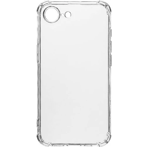 Apple iPhone 16e, Szilikon tok, légpárnás sarok, Tactical TPU Plyo, átlátszó